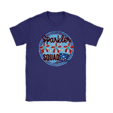 SPARKLER SQUAD Fireworks, Summertime, July 4th Women's T-Shirt