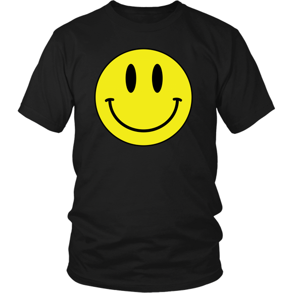BIG SMILEY FACE EMOJI Unisex T-Shirt - J & S Graphics