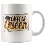 CAFFEINE QUEEN COFFEE MUG 11oz or 15oz Coffee Mug