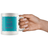 Eat, Sleep, Craft, Repeat 11oz COFFEE MUG - J & S Graphics