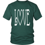 LOVE Unisex T-Shirt - J & S Graphics