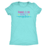 KINDNESS is FREE, Sprinkle it Everywhere Women's Triblend T-Shirt - J & S Graphics