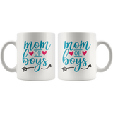 Mom of Boys Coffee Mug 11oz or 15oz