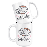 CAT LADY Coffee Mug 11 oz or 15 oz