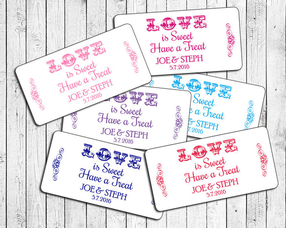 Personalized WEDDING Favor LABELS 2