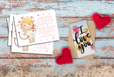 Instant Download LOVE SOUP Label for your Hot Chocolate Goody Bags VALENTINE'S Day Cards or Labels - J & S Graphics
