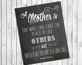 A MOTHER is... Typography, Instant Download Printable, Mother's Day Gift - J & S Graphics