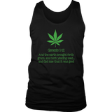 Genesis 1:12 Weed is Good Men's and Women's T-Shirts, Tanks and Hoodies