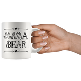 MAMA BEAR Coffee Mug, 11oz and 15oz - J & S Graphics