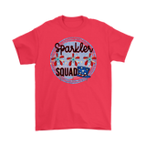 SPARKLER SQUAD Fireworks, Summertime, July 4th, Men's T-Shirt