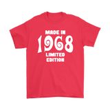 Made in 1968 Limited Edition Unisex short sleeve t-shirt