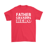 FATHER GRANDPA HERO Men's Short Sleeve T-Shirt