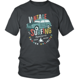 VINTAGE SURFING Design Unisex T-Shirt - J & S Graphics