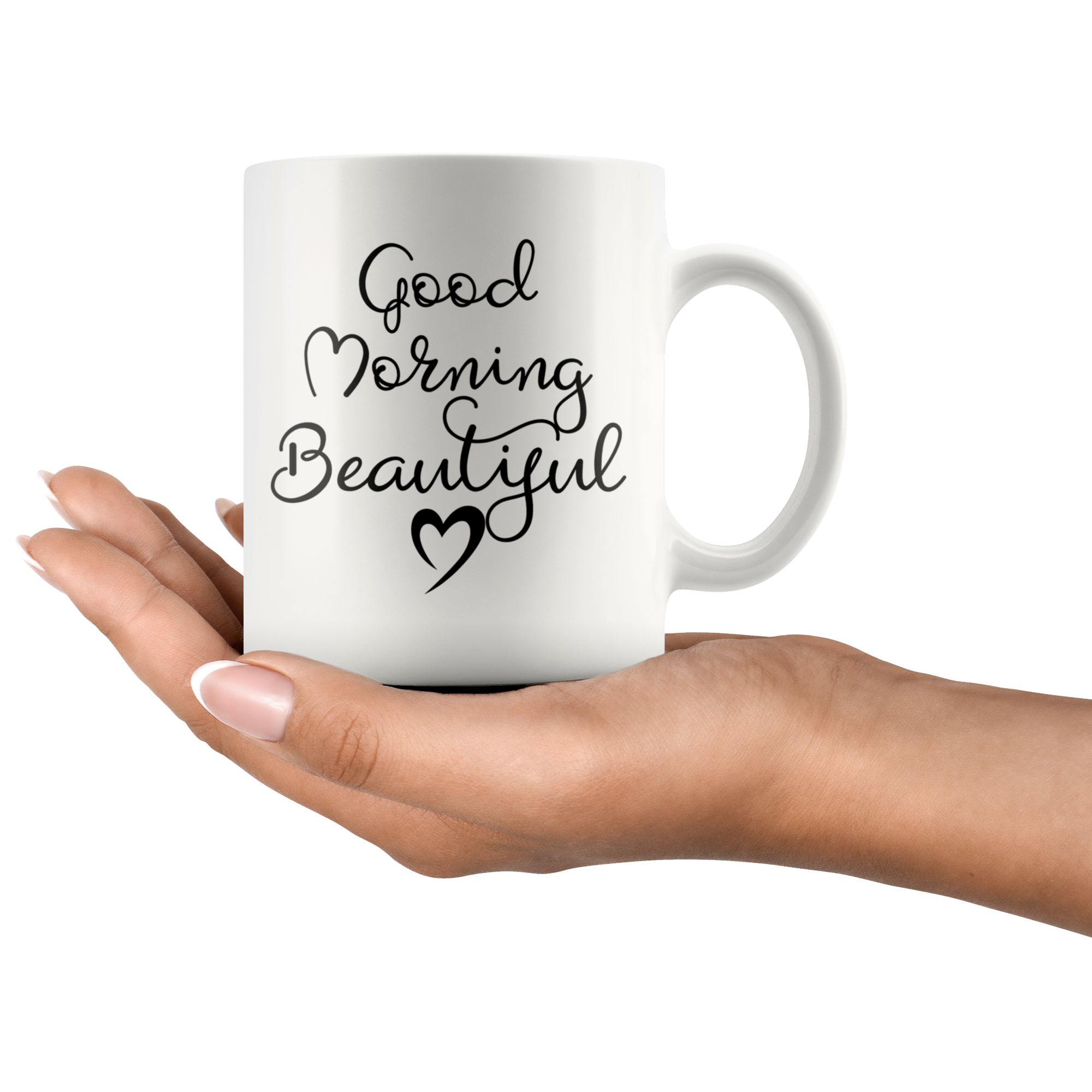 Good Morning Gorgeous 18 oz Coffee Mug – My Happy Jam