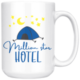 Camping MILLION STAR MOTEL Coffee Mug 11oz or 15oz