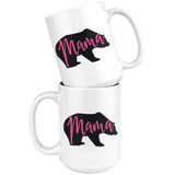 MAMA BEAR 11oz or 15oz COFFEE MUG