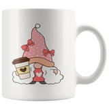 COFFEE GNOME Pink Garden Gnome COFFEE MUG 11oz or 15oz