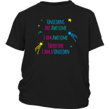 I AM an AWESOME UNICORN Youth T-Shirt - J & S Graphics