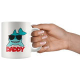 Couples COFFEE MUG Set, Mommy Shark & Daddy Shark Matching Mugs