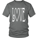 LOVE Unisex T-Shirt - J & S Graphics