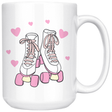 Roller Skates, Retro 80's Skating COFFEE MUG 11oz or 15oz