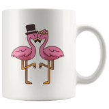 Mr. and Mrs. Flamingo 11oz or 15oz COFFEE MUGS