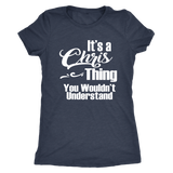 It's a CHRIS Thing Women's Triblend T-Shirt You Wouldn't Understand - J & S Graphics