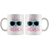 It's Meow or Never 11oz or 15oz COFFEE MUGS