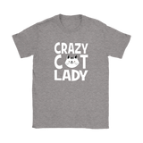 Crazy Cat Lady Women's T-Shirt - J & S Graphics