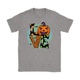 Halloween LOVE Men's and Women's T-Shirts