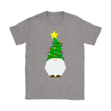 CHRISTMAS TREE GNOME Women's T-Shirt