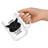 Purr the Fluffin' Coffee CAT COFFEE MUG 11oz or 15oz