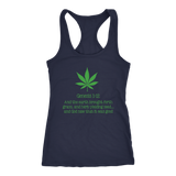 Genesis 1:12 Weed is Good Men's and Women's T-Shirts, Tanks and Hoodies