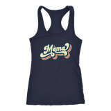 Retro 70's MAMA Women's Racerback Tank