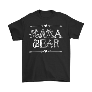 Mama Bear Short Sleeve T-Shirt, Gift for Mom - J & S Graphics