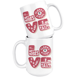 LOVE IS your DOG Coffee Mug 11oz or 15oz