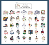 Personalized SNOWMEN Address Labels Snowman, Snow woman, Snow Family Return Address Labels - J & S Graphics