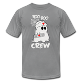 NURSE BOO BOO CREW Unisex Jersey T-Shirt by Bella + Canvas - slate