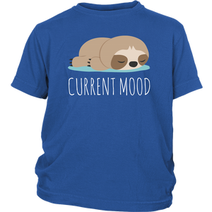 CURRENT MOOD Sloth Youth T-Shirt - J & S Graphics