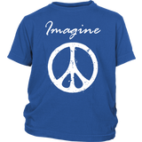 IMAGINE PEACE Youth Sleeve T-Shirt - J & S Graphics