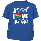 SPREAD LOVE NOT HATE Youth/Child T-Shirt