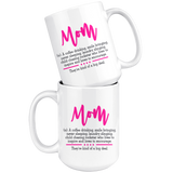 MOM DEFINITION Coffee Mug 11 oz or 15 oz