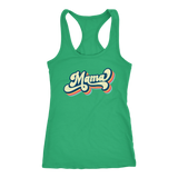 Retro 70's MAMA Women's Racerback Tank