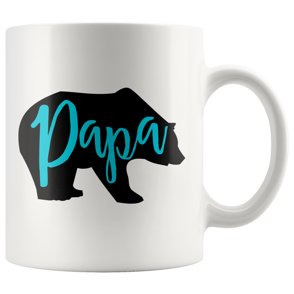 PAPA BEAR 11oz or 15oz COFFEE MUG