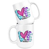 Love One Another 11oz or 15oz COFFEE MUGS