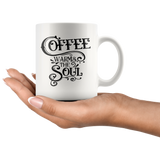 Coffee Warms the Soul 11oz COFFEE MUG - J & S Graphics