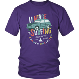 VINTAGE SURFING Design Unisex T-Shirt - J & S Graphics