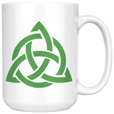 Celtic Knot TRIQUETRA Coffee Mug 11oz or 15oz