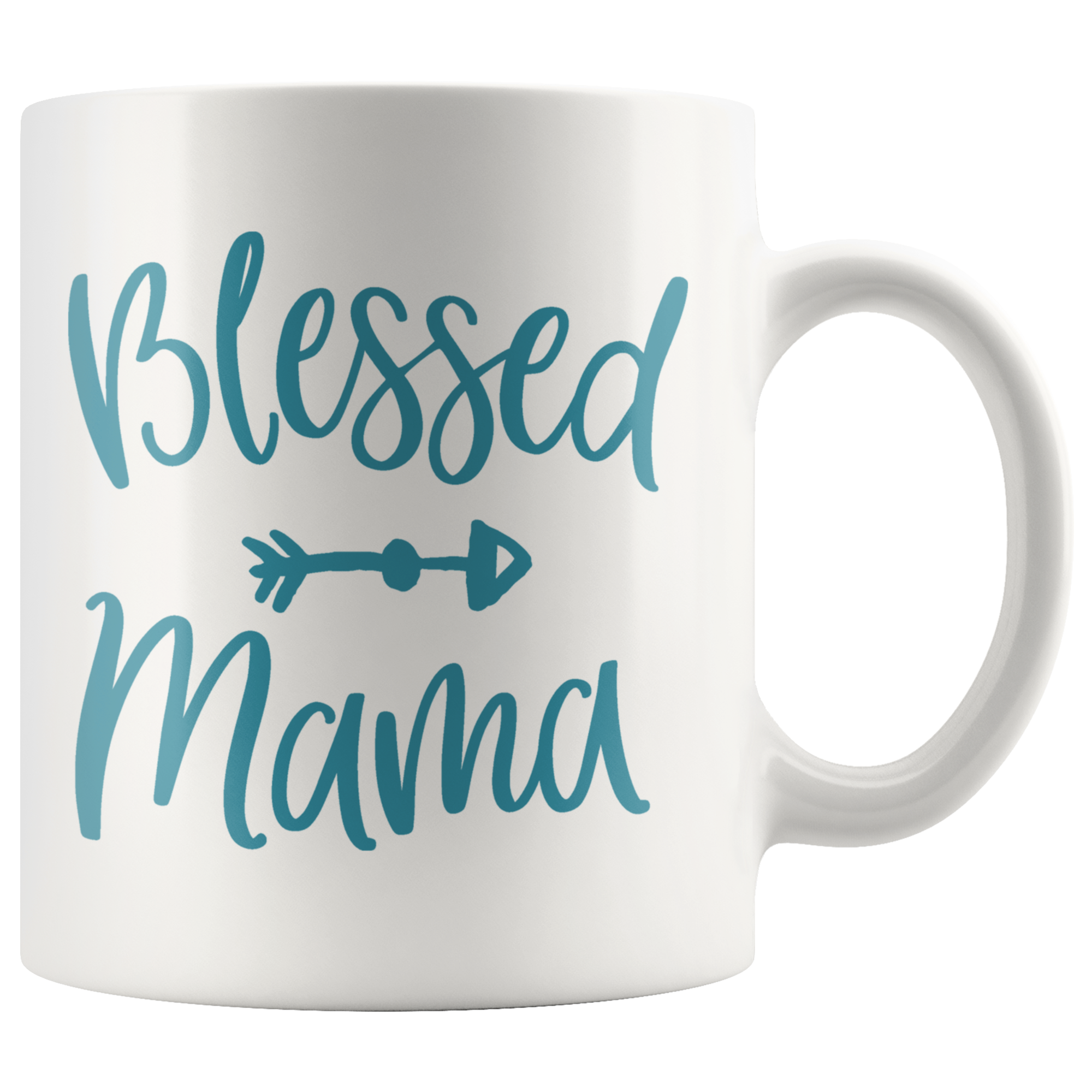Blessed Mama Ceramic Coffee Mug 15oz