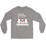 Chillin with My SNOWMIES Long Sleeve Unisex T-Shirt